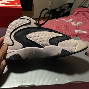 Jordan Athletic Shoes in Black and Cream